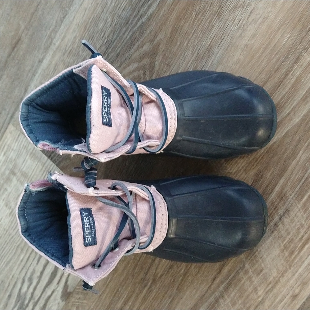 Sperry, Size 10, Navy and Purple